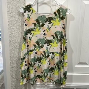 Loft Button Back Tank